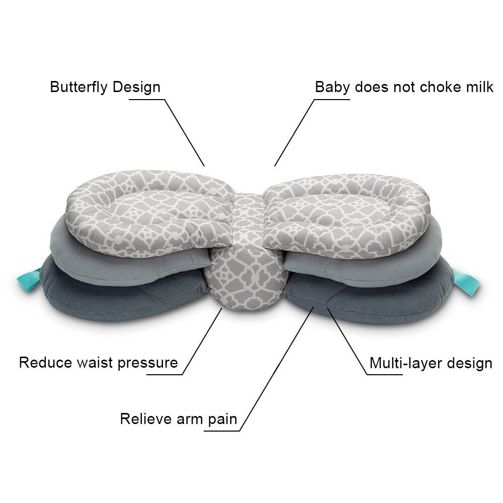 Layer Adjustable Baby Breastfeeding Pillow
