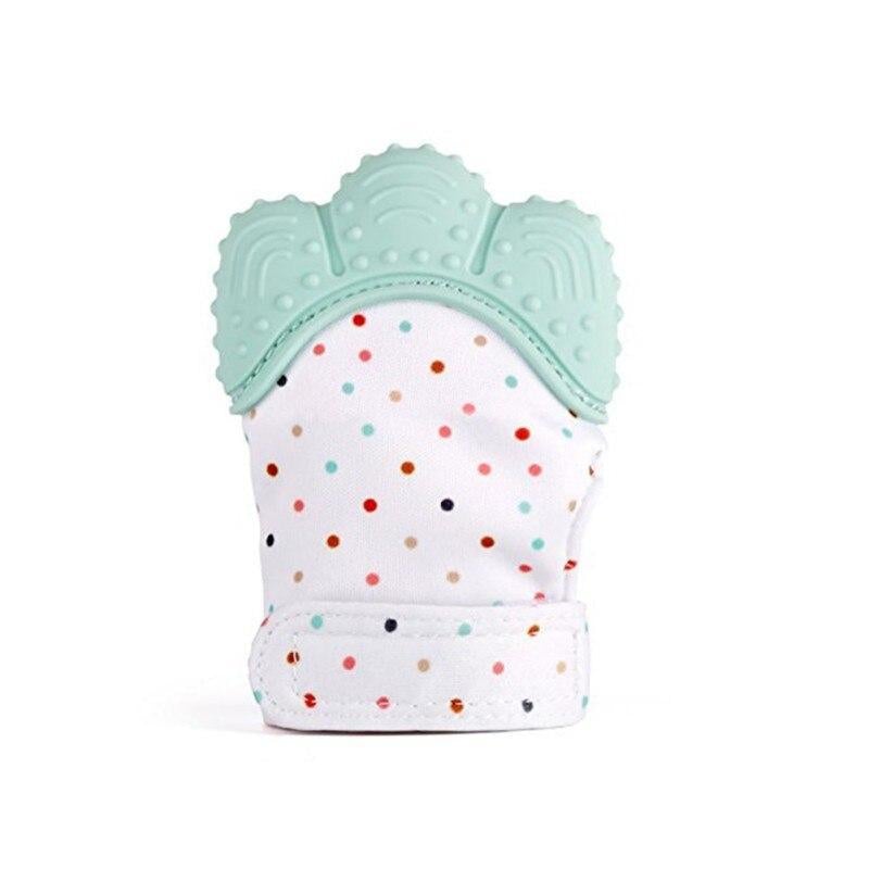 Sensory Baby Teether Mitten & Silicone Toy