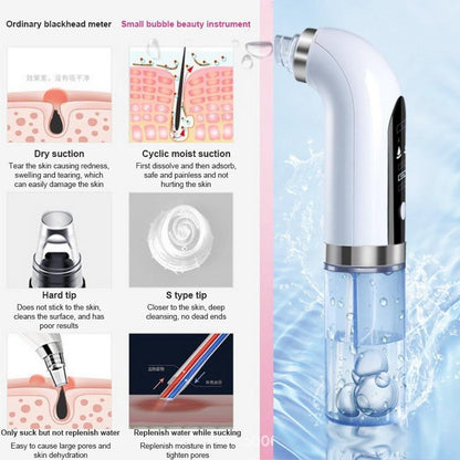 Professional Electric Bubble Vacuum & Hydro-Dermabrasion Tool