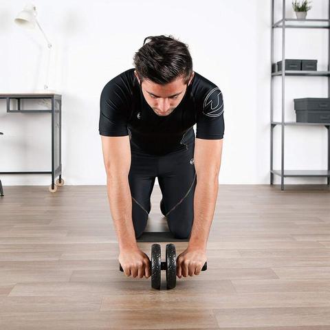 Double Wheel Professional Ab Roller Exerciser