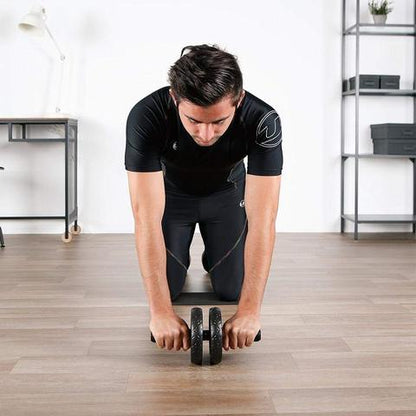Double Wheel Professional Ab Roller Exerciser
