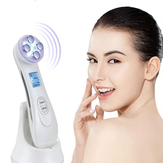 5-in-1 LED Mesotherapy & RF Facial Massager