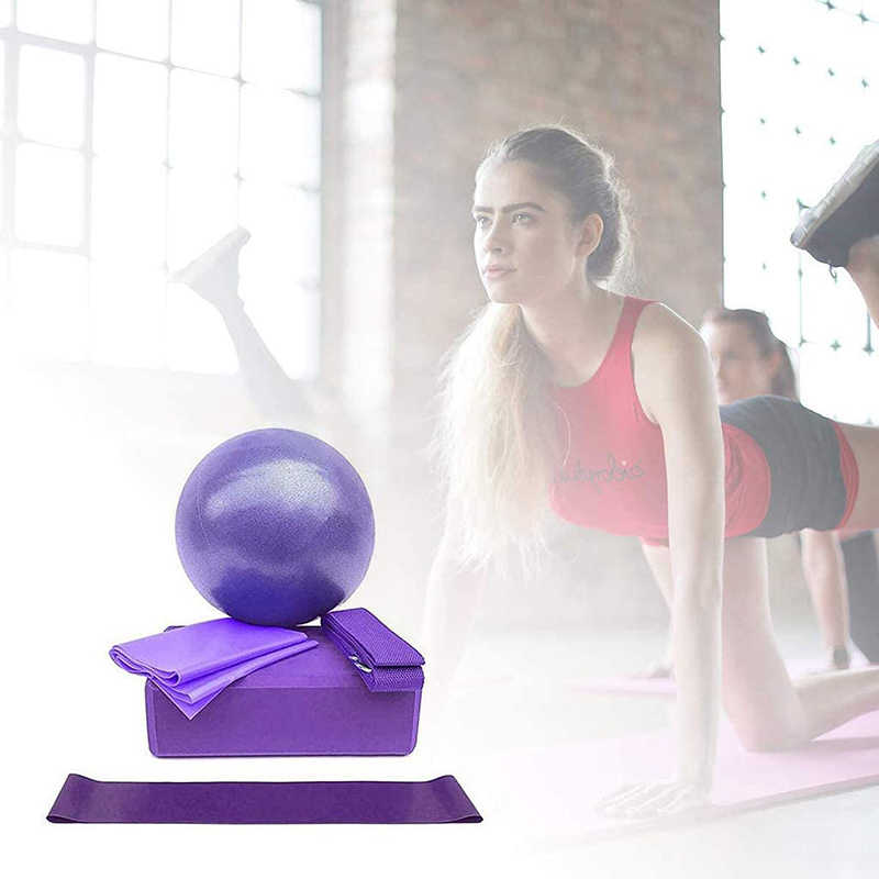 5-Piece Yoga Equipment & Wellness Set