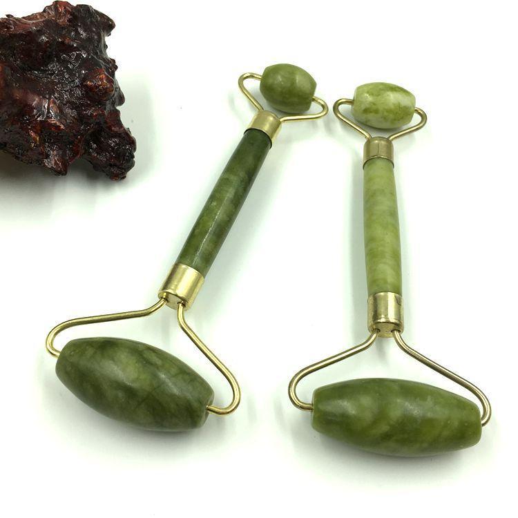Dual-Ended Authentic Jade Facial Massage Roller