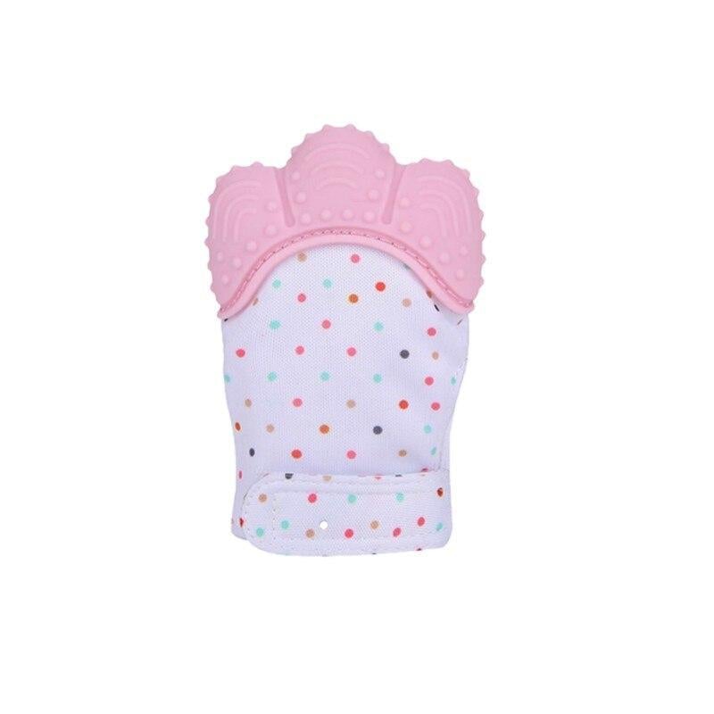 Sensory Baby Teether Mitten & Silicone Toy