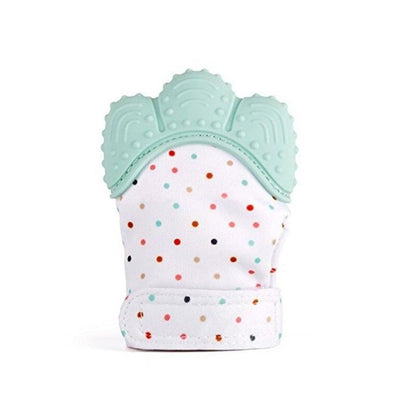Sensory Baby Teether Mitten & Silicone Toy