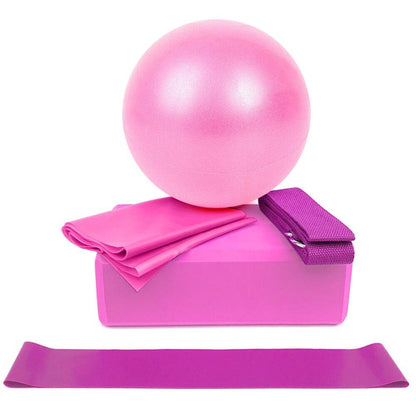 5-Piece Yoga Equipment & Wellness Set