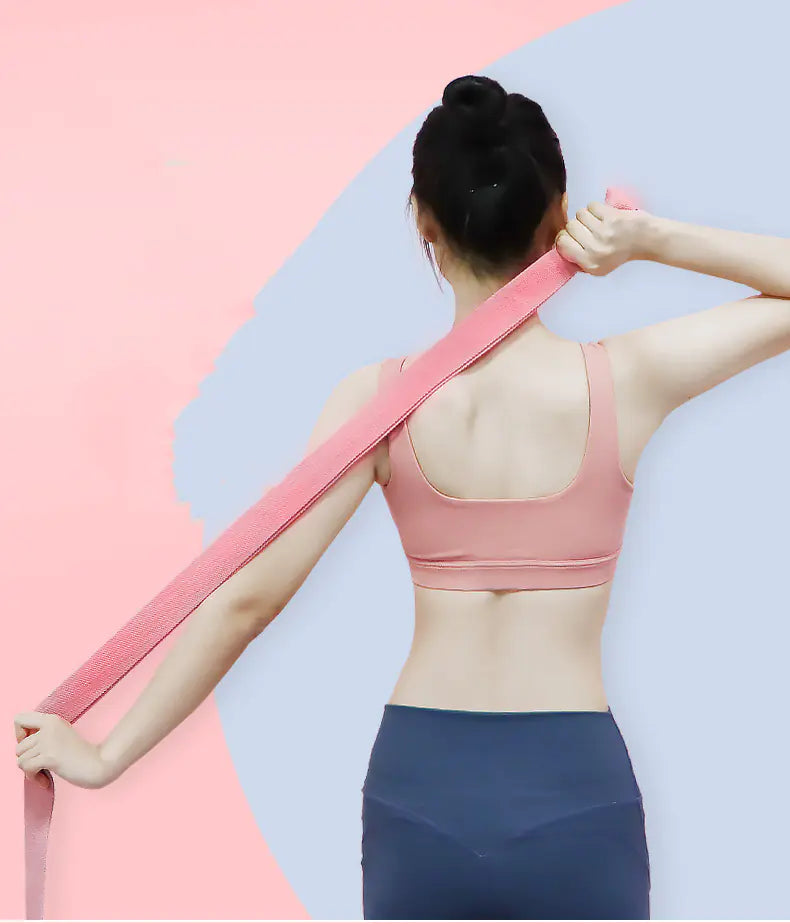 Multi-Purpose Yoga Stretch Strap for Aerial & Back Support