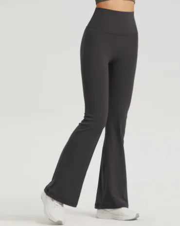 High-Performance Ribbed Yoga Pants