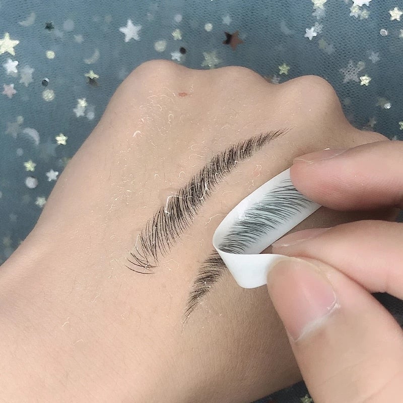 4D Waterproof Hyper-Realistic Eyebrow Tattoo Stickers