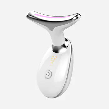 Beauty Facial Massager, 7 Color Wavy Acne Beauty Microcurrent Facial Device