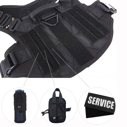 Large Dog Harness Set with Leash & Collar – Training & Walking Vest for All Breeds