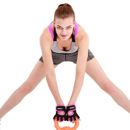 Anti-Slip Half Finger Weightlifting Gloves