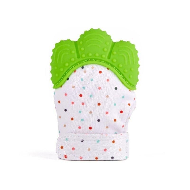 Sensory Baby Teether Mitten & Silicone Toy