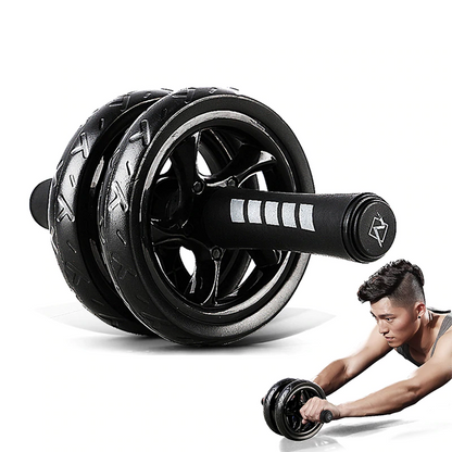 Double Wheel Professional Ab Roller Exerciser