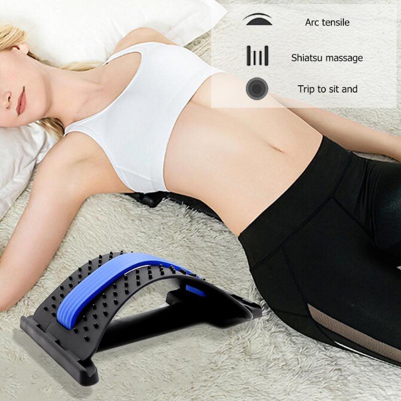 Multi-Level Back Pain Relief Massager & Stretcher