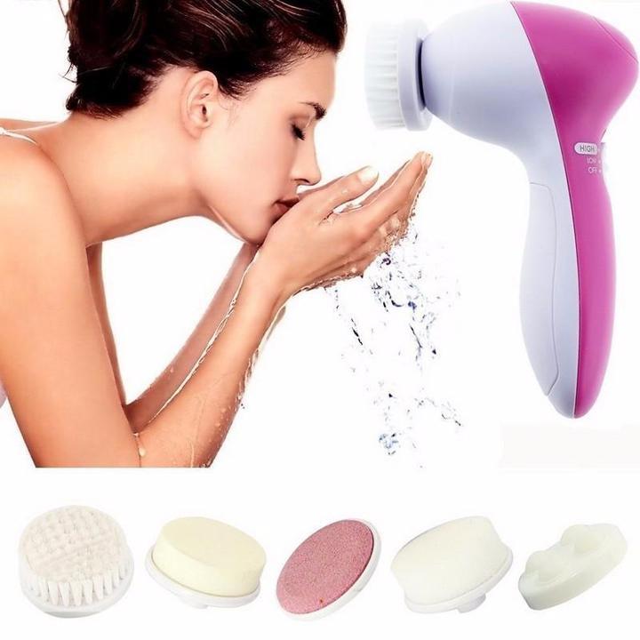 5-in-1 Electric Rotating Pore Cleansing Brush